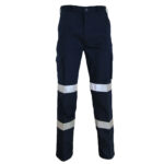 L/W CTN Biomotion taped pants Navy