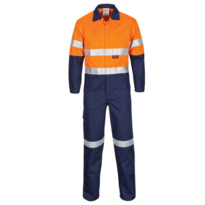 Patron Saint Flame Retardant Coverall with LOXY F/R Tape Orange/Navy