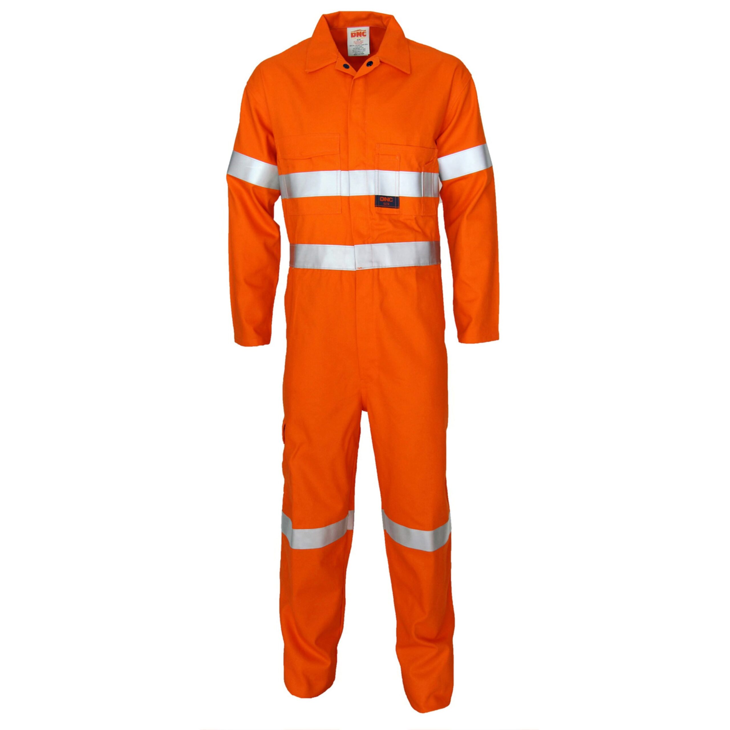 Patron Saint Flame Retardant ARC Rated Coverall with Loxy F/R Tape Orange Patron Saint Flame Retardant ARC Rated Coverall with Loxy F/R Tape Orange