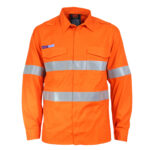 INHERENT FR PPE1 L/W D/N SHIRT Orange