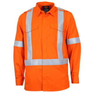 INHERENT FR XBACK PPE1 D/N SHIRT Orange