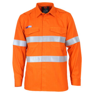 INHERENT FR PPE2 M/W D/N SHIRT Orange