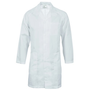 Food Industry Dust Coat White