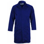 Polyester cotton dust coat (Lab Coat) Navy