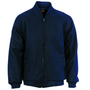 Bluey Jacket with Ribbing Collar & Cuffs Navy