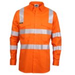 HiVis Segment Taped Coolight VIC Rail Shirt Orange