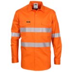 HiVis Segment Taped Coolight Shirt Orange