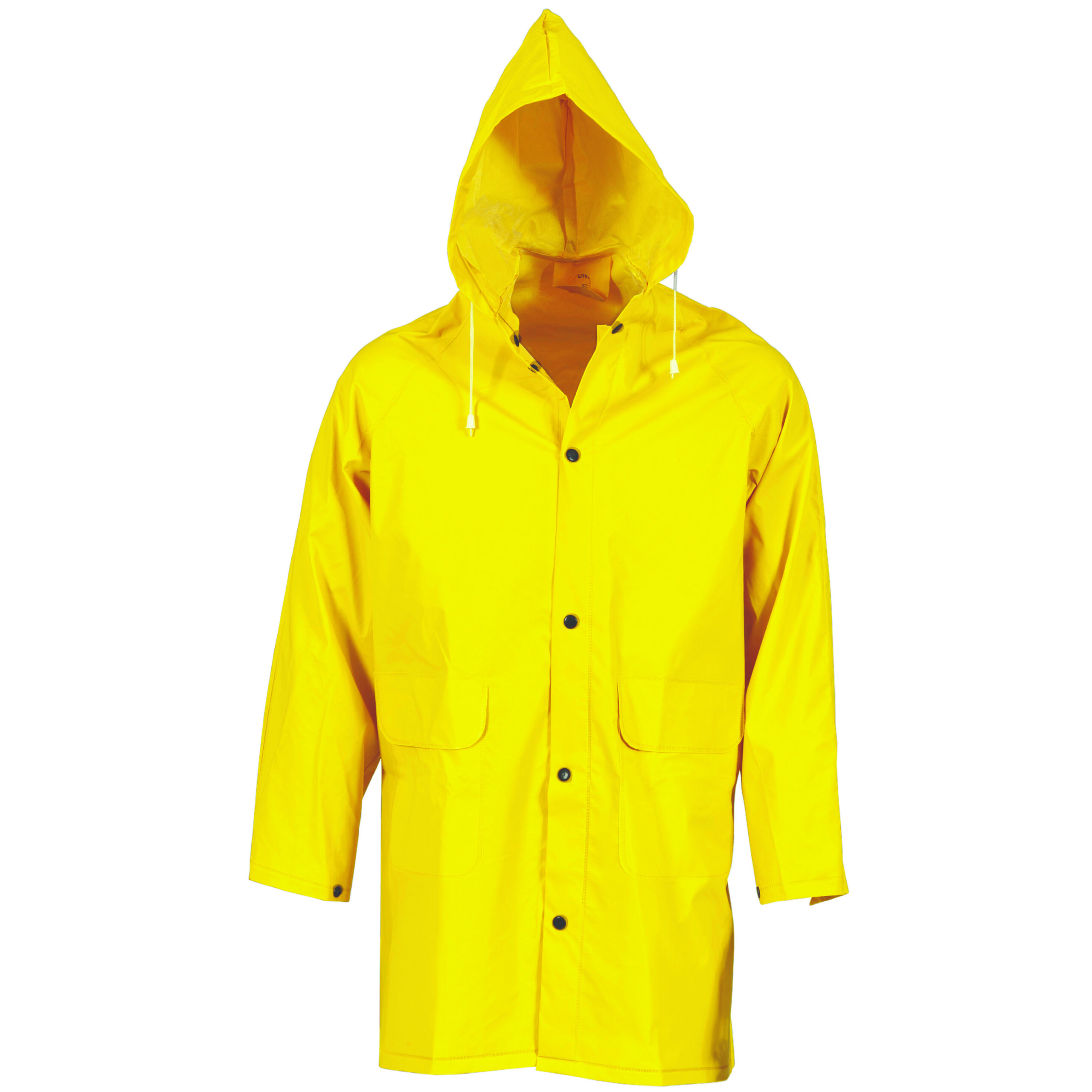 PVC Rain Jacket Yellow