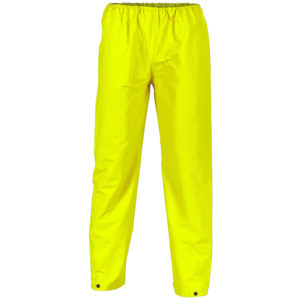 PVC Rain Pants Yellow