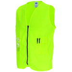 Daytime Side Panel Safety Vests Yellow