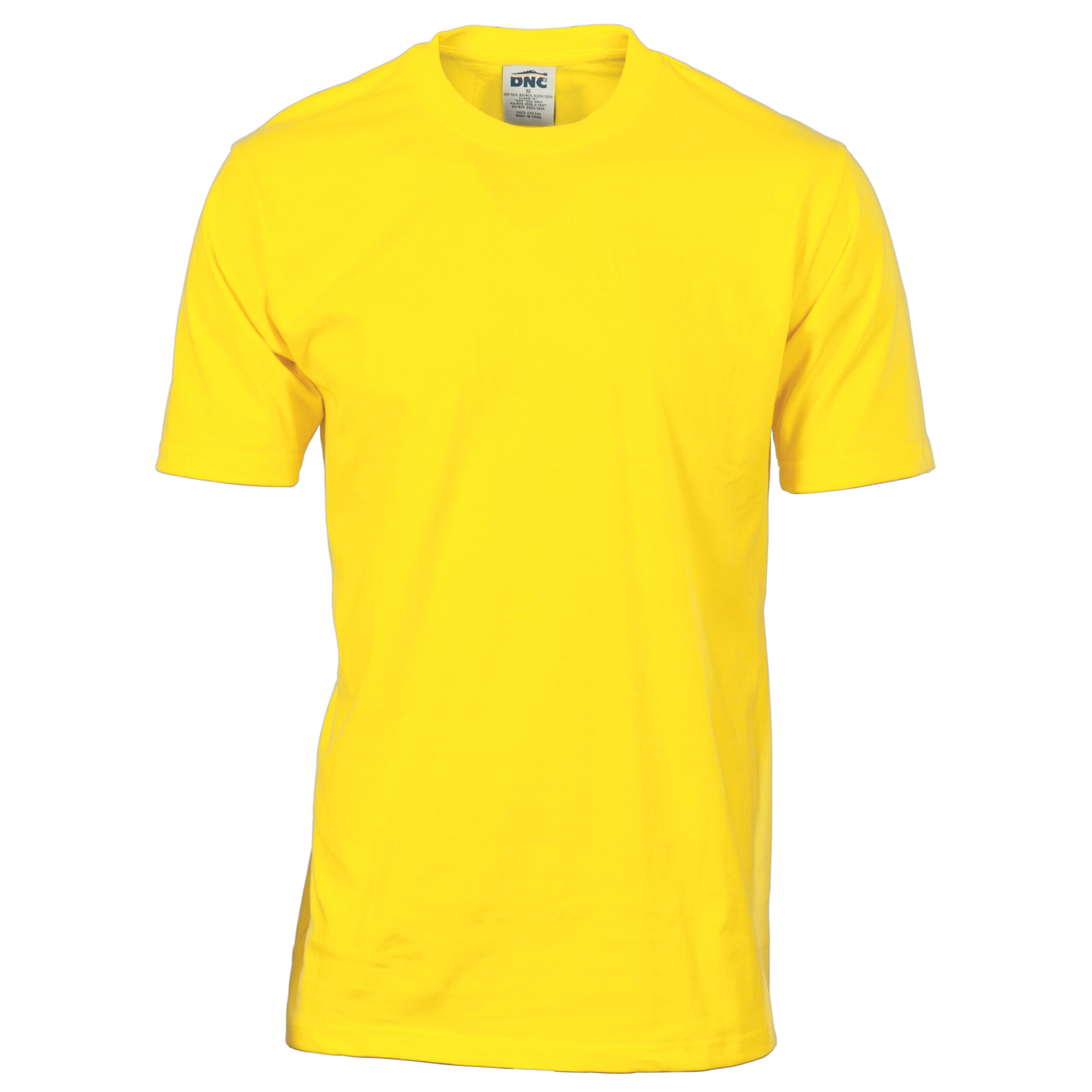 HiVis Cotton Jersey Tee - S/S Yellow