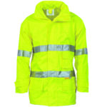 HiVis Breathable Anti-Static Jacket with 3M R/Tape Yellow