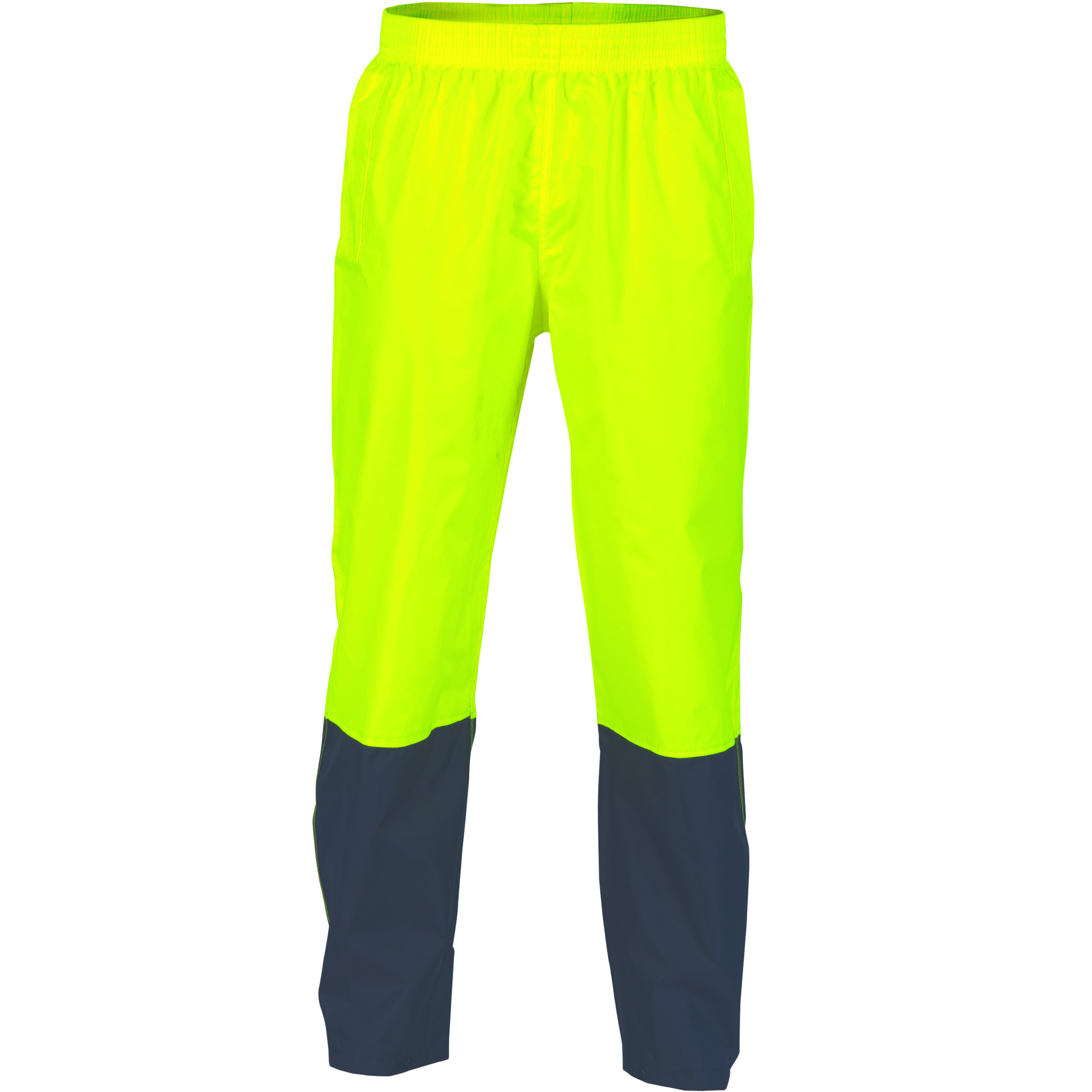 HiVis Two Tone Light weight Rain pants Yellow/Navy HiVis Two Tone Light weight Rain pants Yellow/Navy