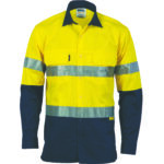2Tone 3 Way Cool Breeze Taped L/S Yellow/Navy
