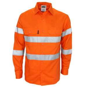 HiVis Biomotion taped shirt Orange