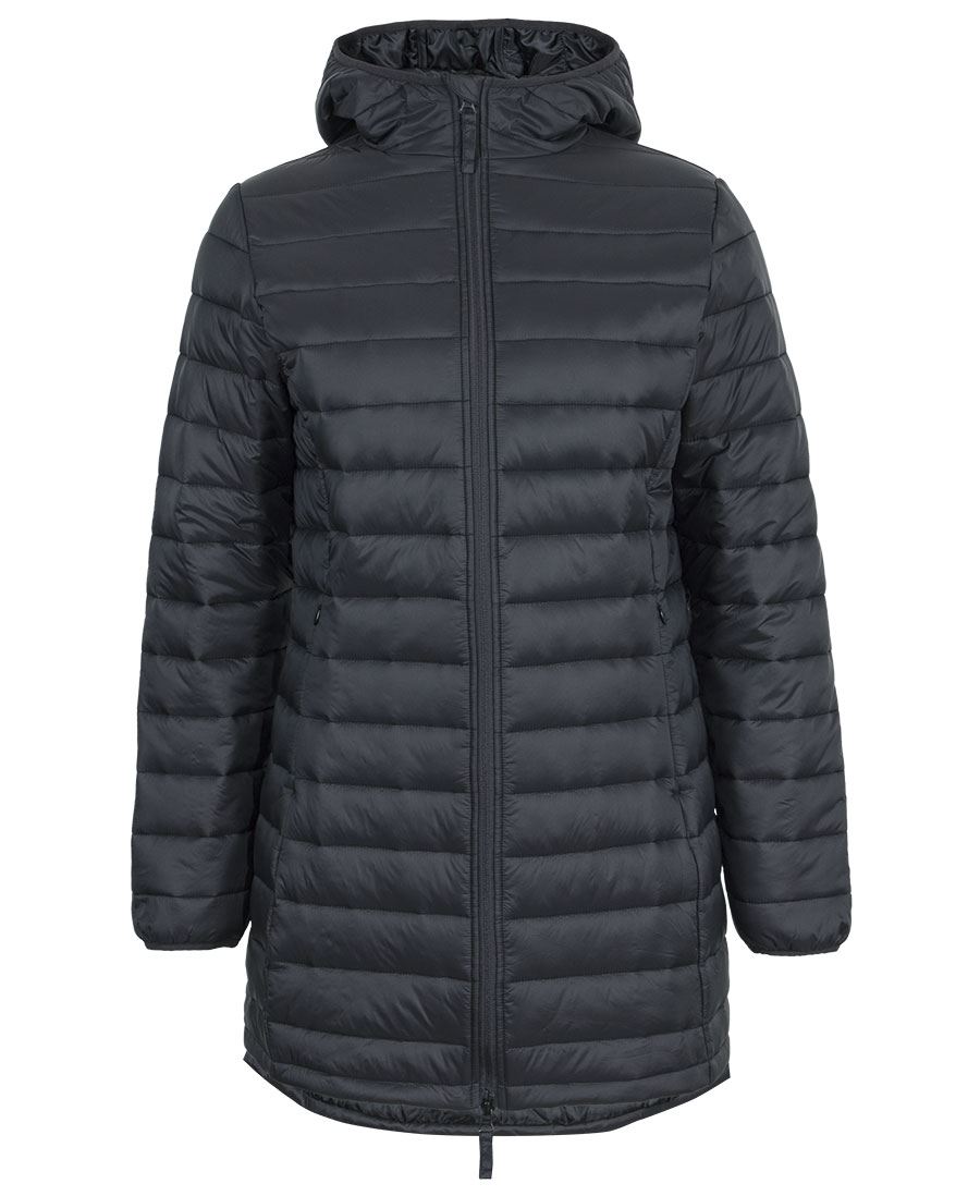 JB's Ladies Puffer Coat Black