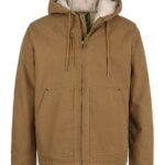 C of C Hooded Barn Jacket Camel