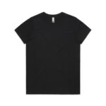 Wo's Maple Organic Tee BLACK