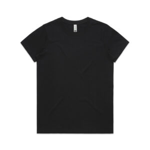 Wo's Maple Organic Tee BLACK
