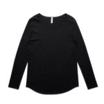 Wo's Mali L/S Tee BLACK