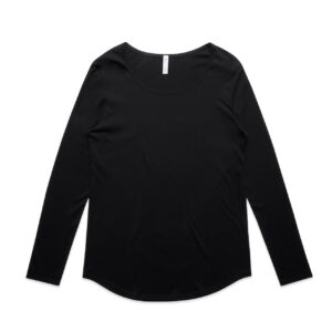 Wo's Mali L/S Tee BLACK