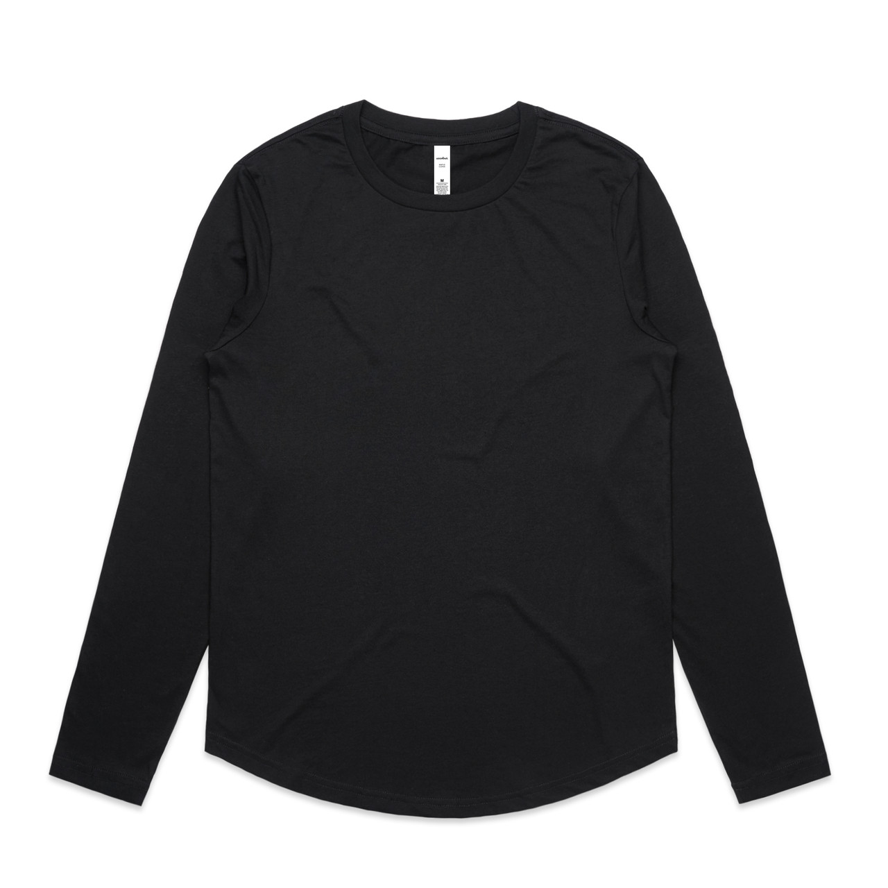 Wo's Maple Curve L/S Tee BLACK