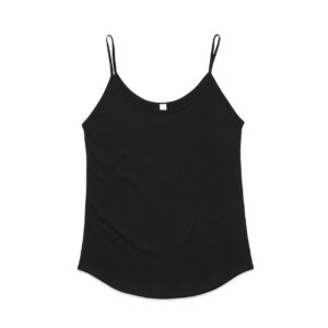 Wo's Pillar String Singlet BLACK