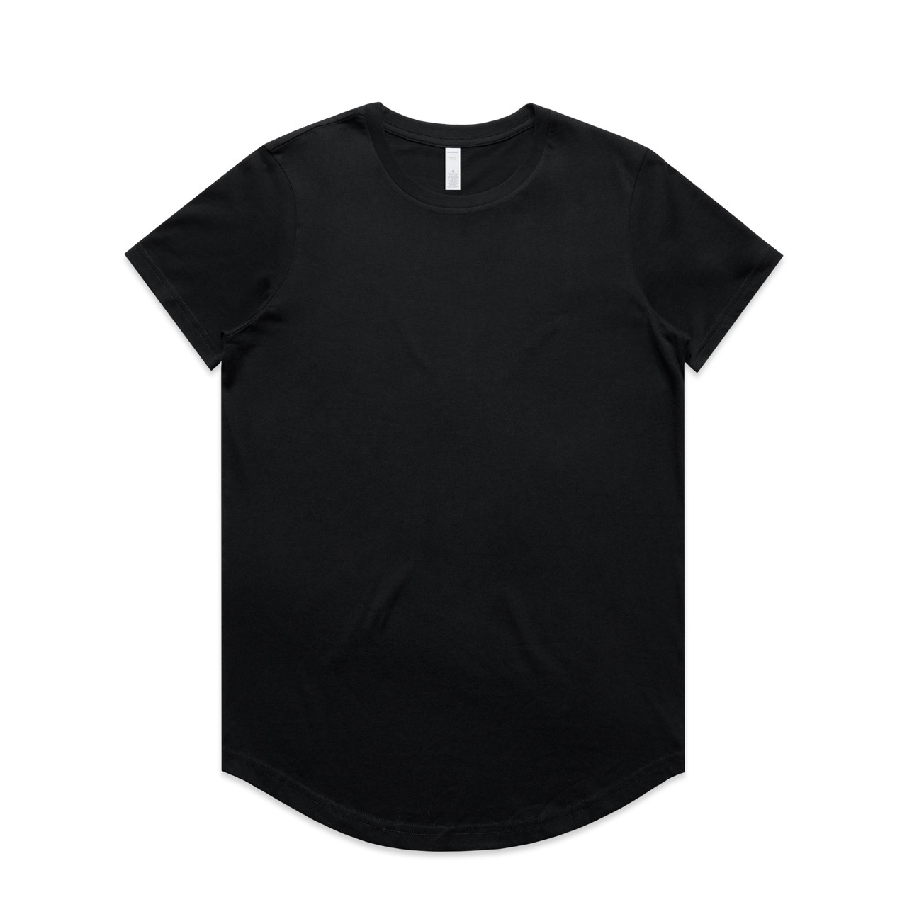 Wo's Maple Curve Tee BLACK Wo's Maple Curve Tee BLACK
