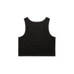 Wo's Crop Singlet BLACK