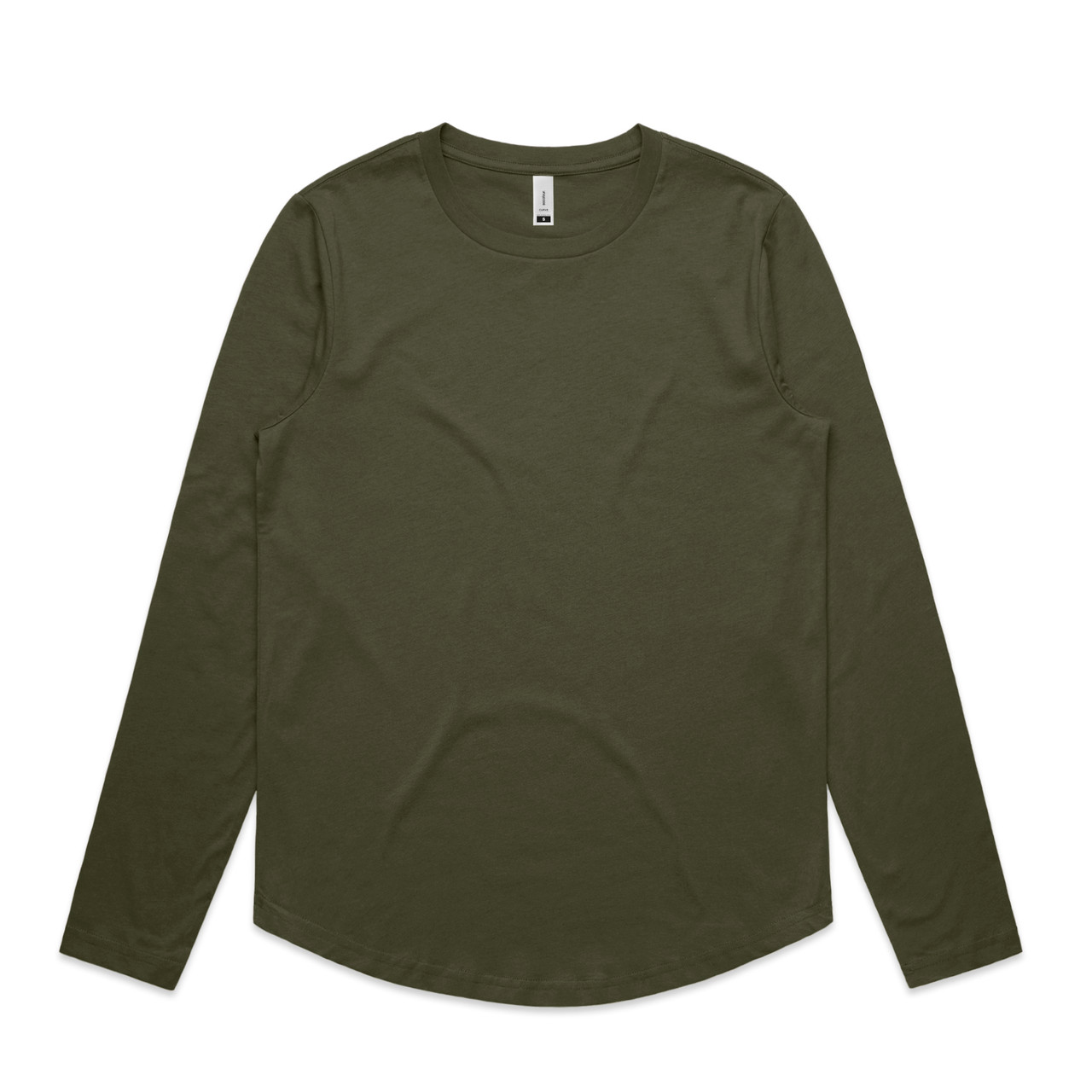Wo's Curve L/S Tee ARMY