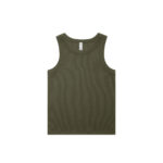 Wo's Organic Rib Tank ARMY