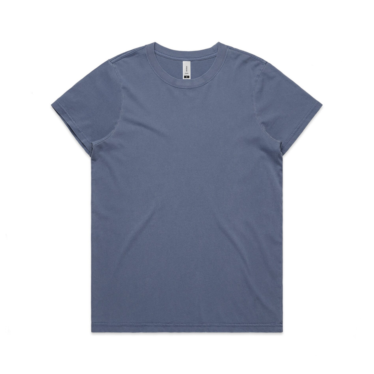 Wo's Maple Faded Tee FADED BLUE Wo's Maple Faded Tee FADED BLUE