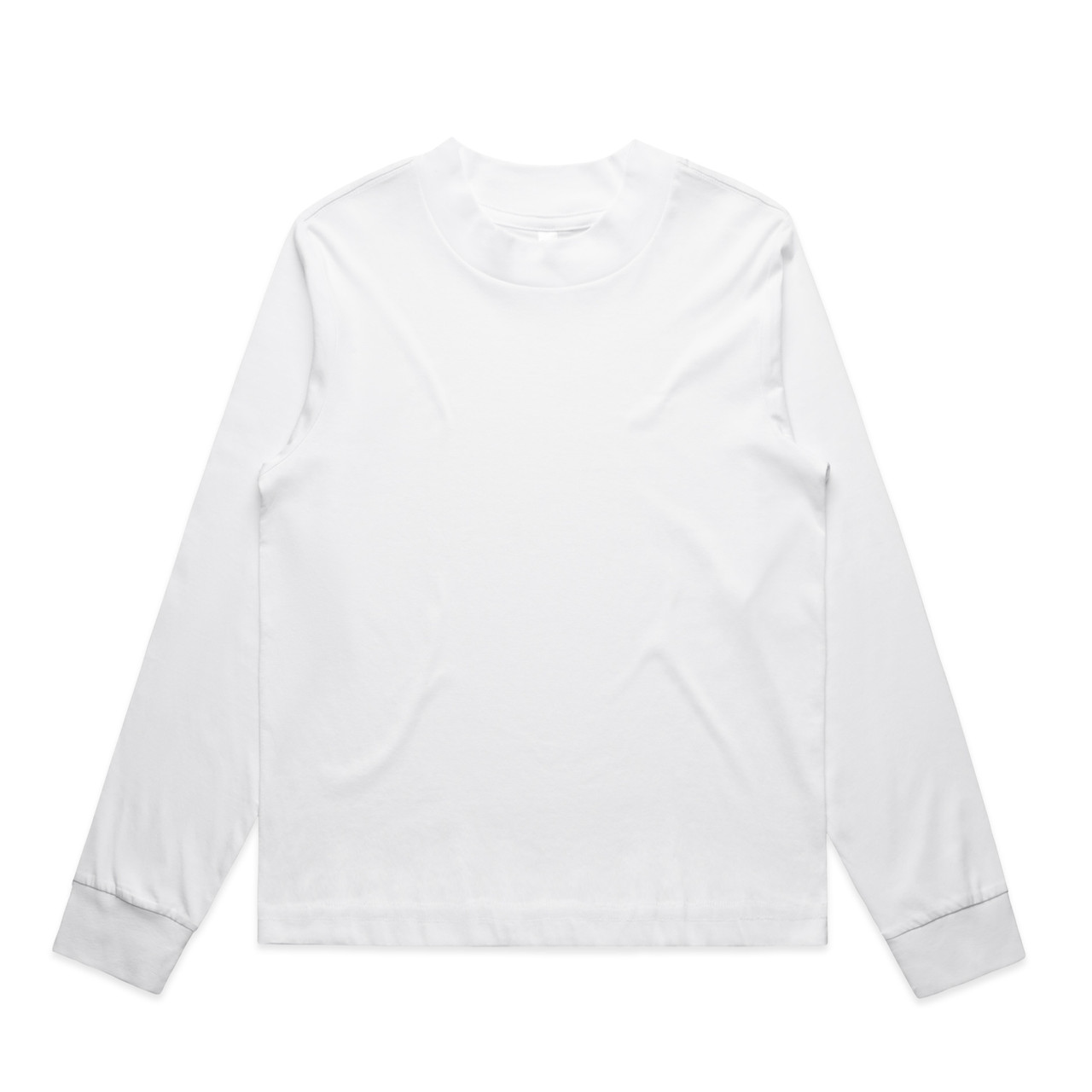 Wo's Mock L/S Tee WHITE Wo's Mock L/S Tee WHITE