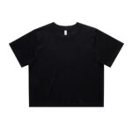 Wo's Classic Crop Tee BLACK