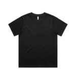 Wo's Classic Minus Tee [-5cm] BLACK