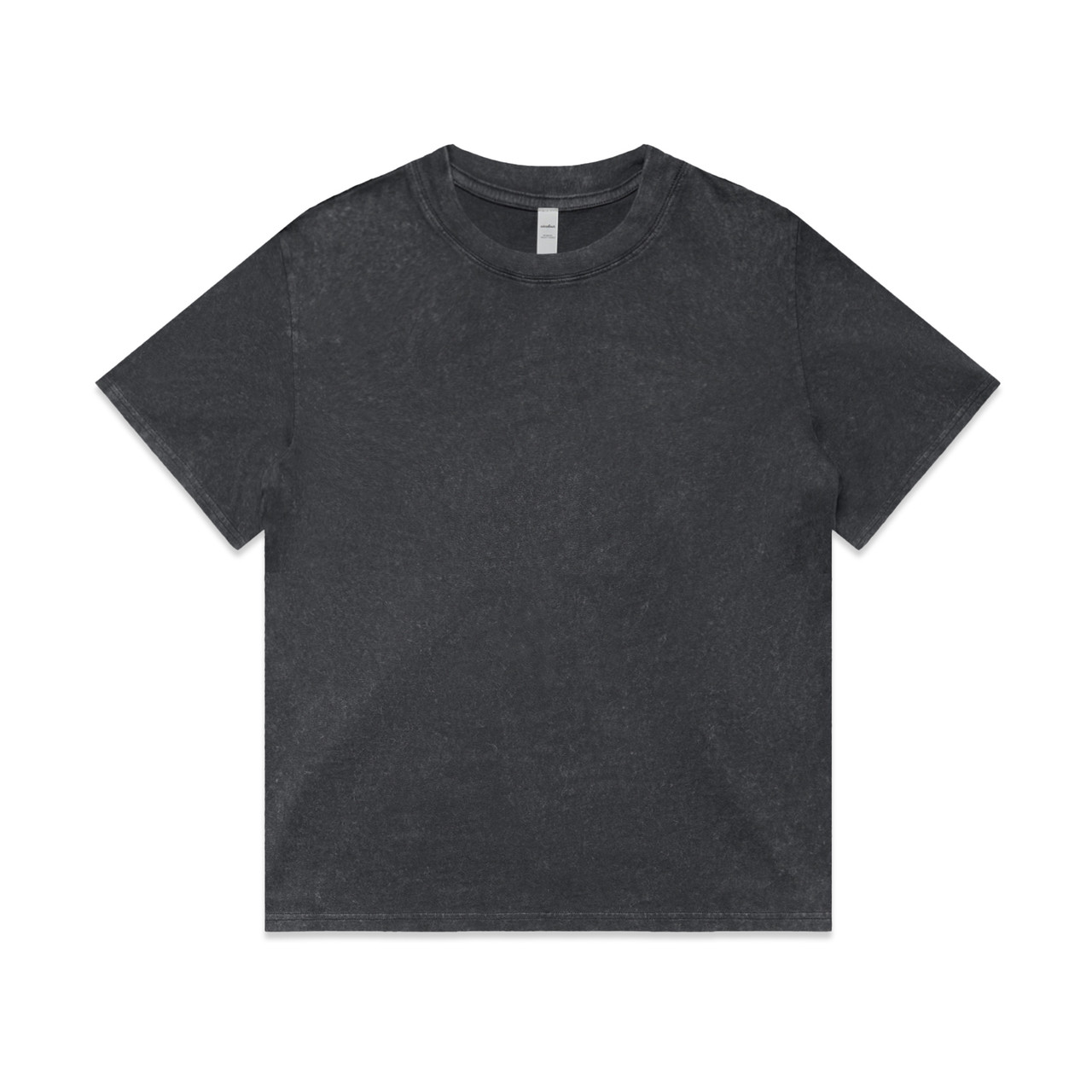 Wo's Stone Wash Heavy Tee BLACK STONE Wo's Stone Wash Heavy Tee BLACK STONE