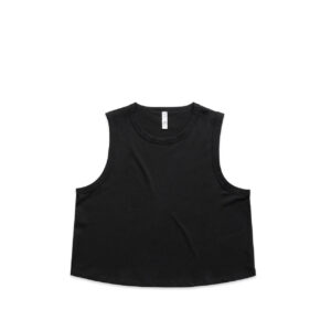 Wo's Martina Crop Tank BLACK