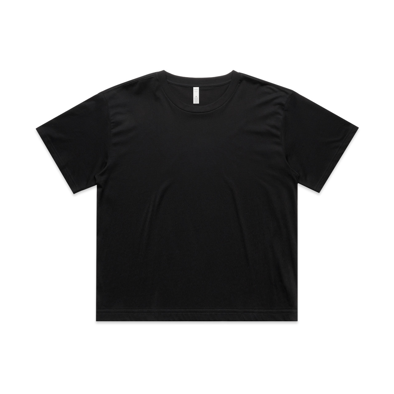 Wo's Martina Crop Tee BLACK Wo's Martina Crop Tee BLACK