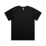 Wo's Martina Boyfriend Tee BLACK