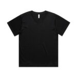 Wo's Martina V Neck Tee BLACK