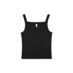Wo's Organic Collegiate Tank BLACK