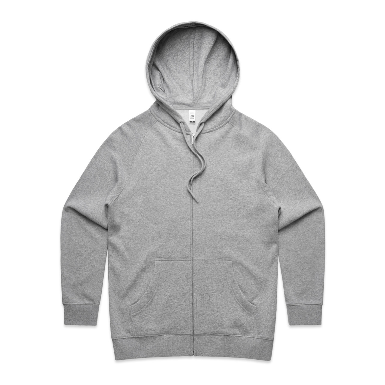 Wo's Official Zip Hood GREY MARLE Wo's Official Zip Hood GREY MARLE