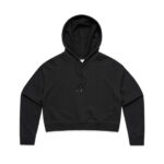 Wo's Crop Hood BLACK