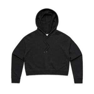 Wo's Crop Hood BLACK