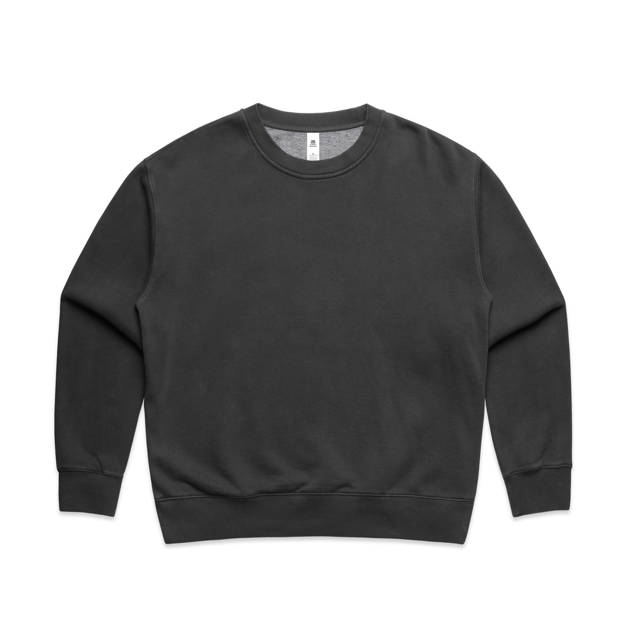 Wo's Relax Faded Crew FADED BLACK Wo's Relax Faded Crew FADED BLACK