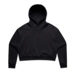 Wo's Relax Crop Hood BLACK