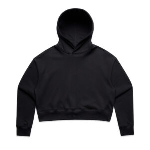 Wo's Relax Crop Hood BLACK