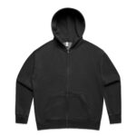 Wo's Relax Faded Zip Hood FADED BLACK
