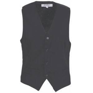 Mens Black Vest Black