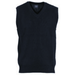 Pullover vest - Wool Blend Black